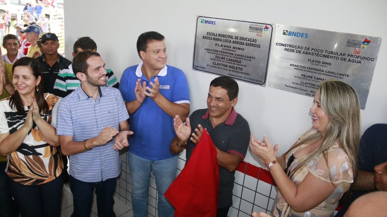 Fernando Pessoa participa da inauguração de escolas dignas em Fernando Falcão