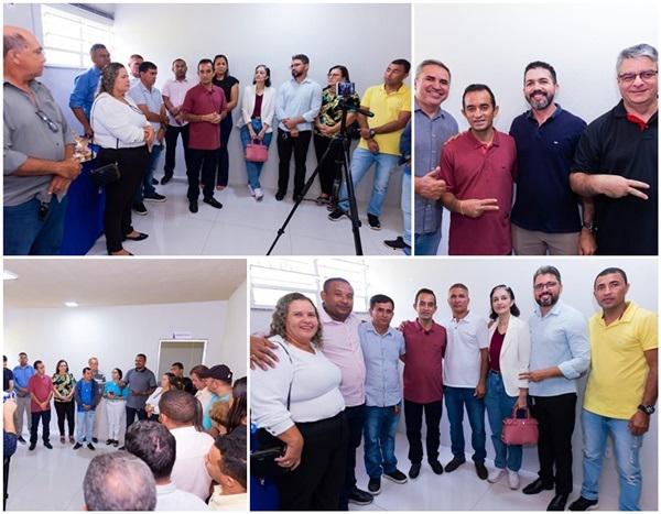 Em Chapadinha, Aluizio Santos inaugura escritório regional para ficar mais próximo da população