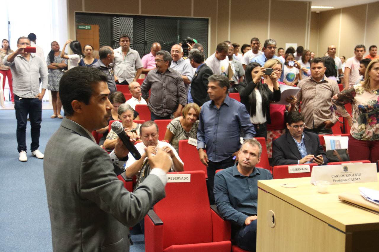 Professor Marco Aurélio participa da audiência pública sobre a crise hídrica do Rio Tocantins