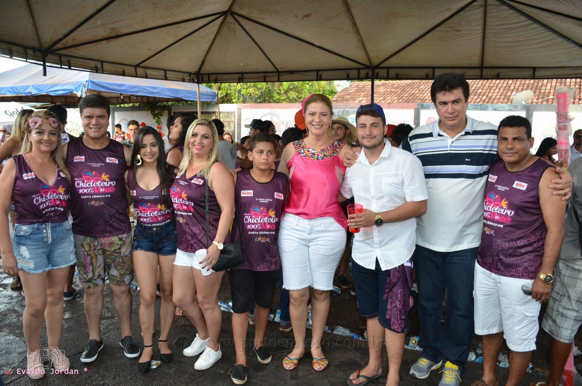 Valéria Macedo prestigia carnaval do Maranhão e divulga campanha contra o assédio às mulheres