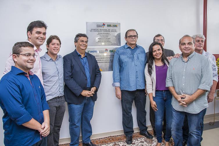 Presidente acompanha inauguração do Hospital Regional de Caxias