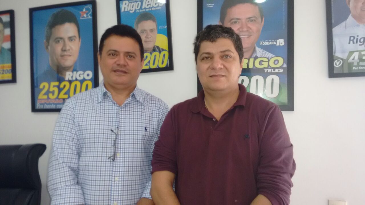 Prefeito Idan e Rigo Teles discutem melhorias para Santa Filomena do Maranhão