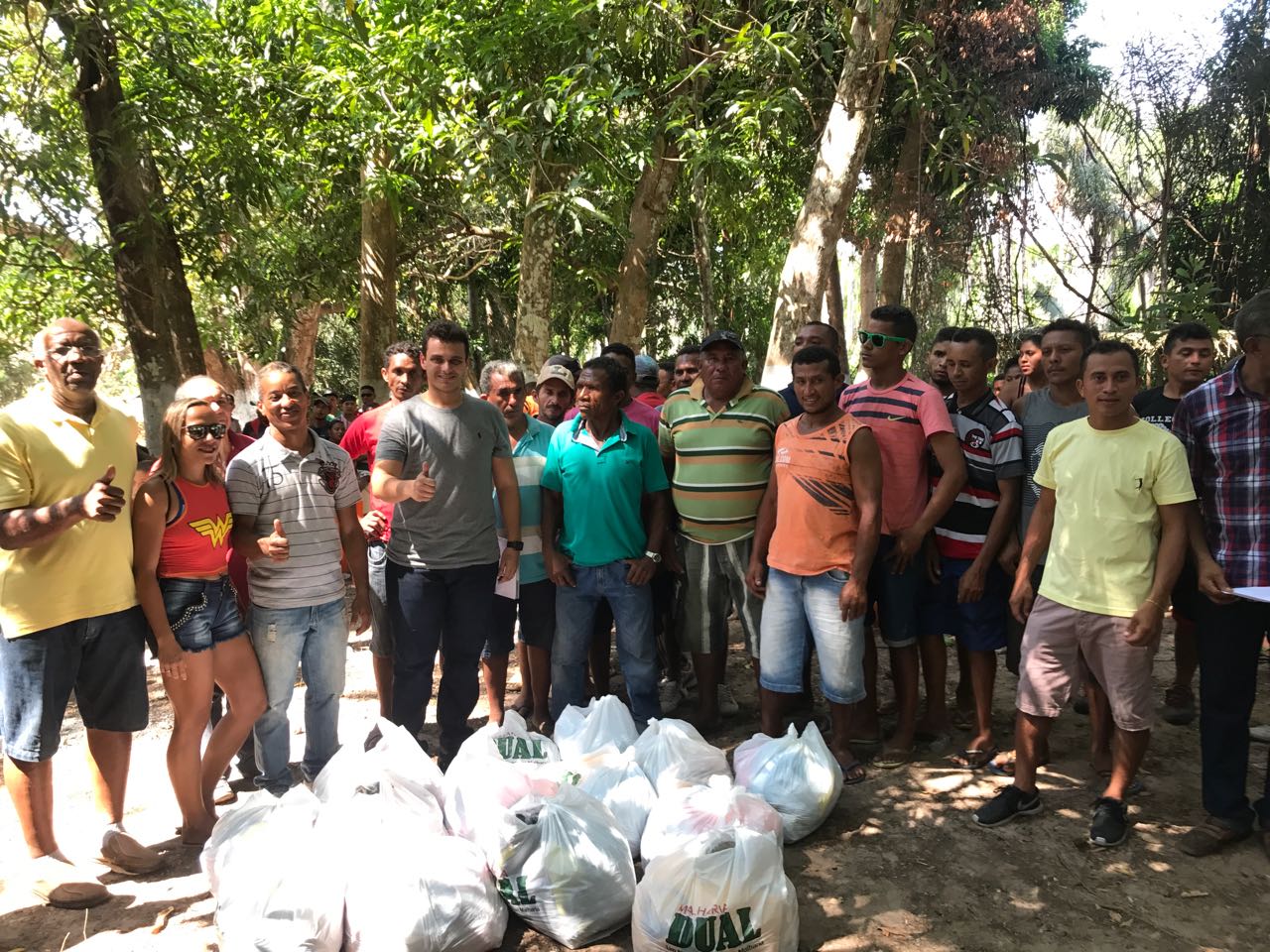 Glalbert participa de festividades na zona rural de Cantanhede