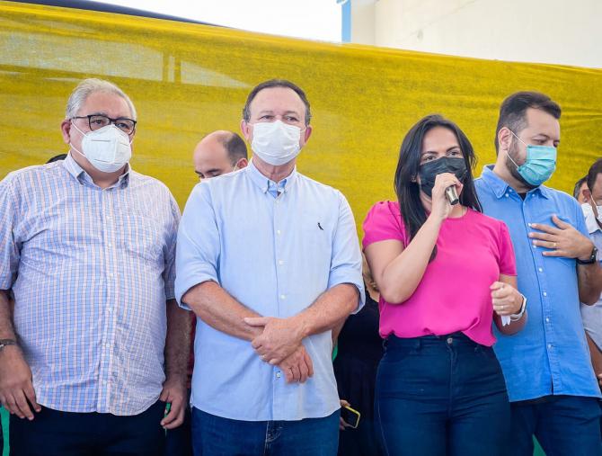 Deputada Ana do Gás prestigia inauguração de rodoviária em Itapecuru-Mirim