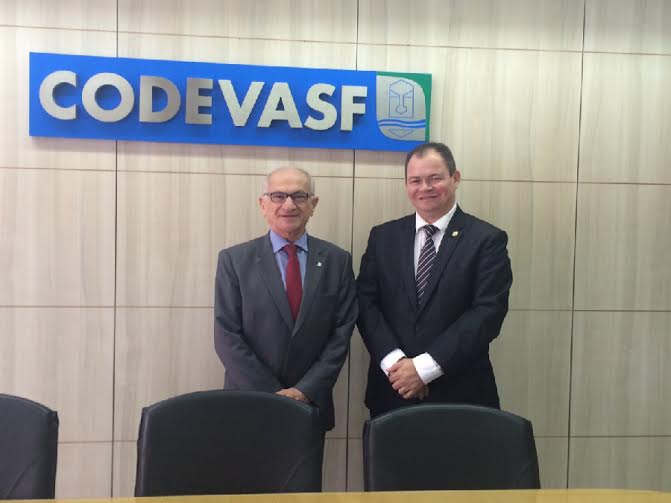 Deputado Rafael Leitoa se reúne com presidente da CODEVASF em Brasília