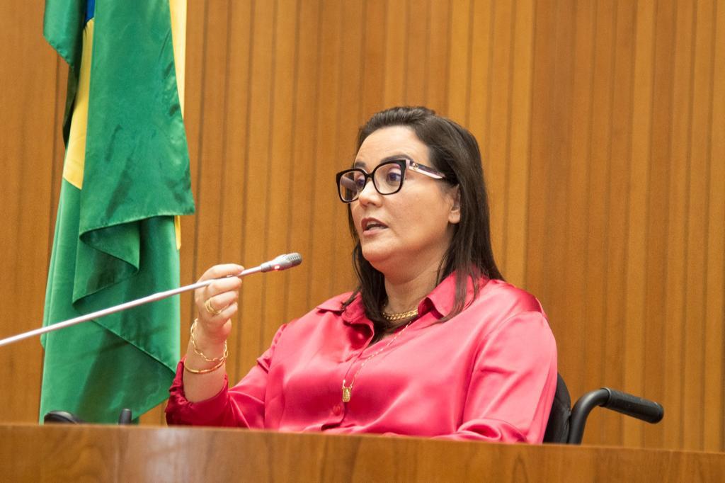 Andreia Rezende elogia sessão solene alusiva aos 17 anos da Lei Maria da Penha