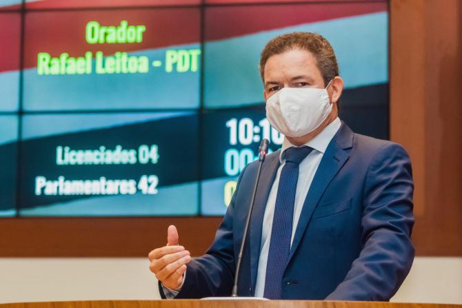 Rafael Leitoa destaca habilidade do governo estadual no combate à Covid-19 