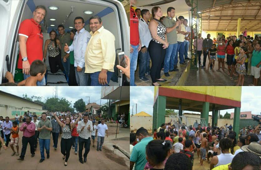 Glalbert Cutrim participa de inaugurações de novas obras em Bom Jesus das Selvas