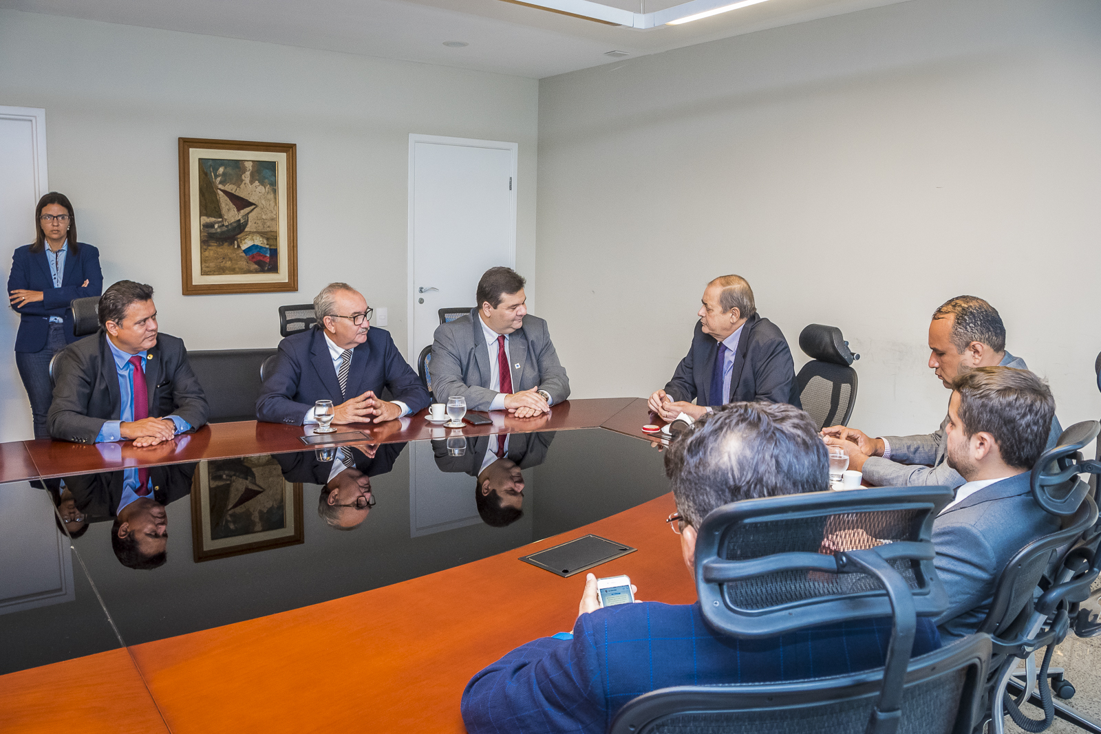 Deputados recebem visita do reitor da Universidade Estadual do Maranhão