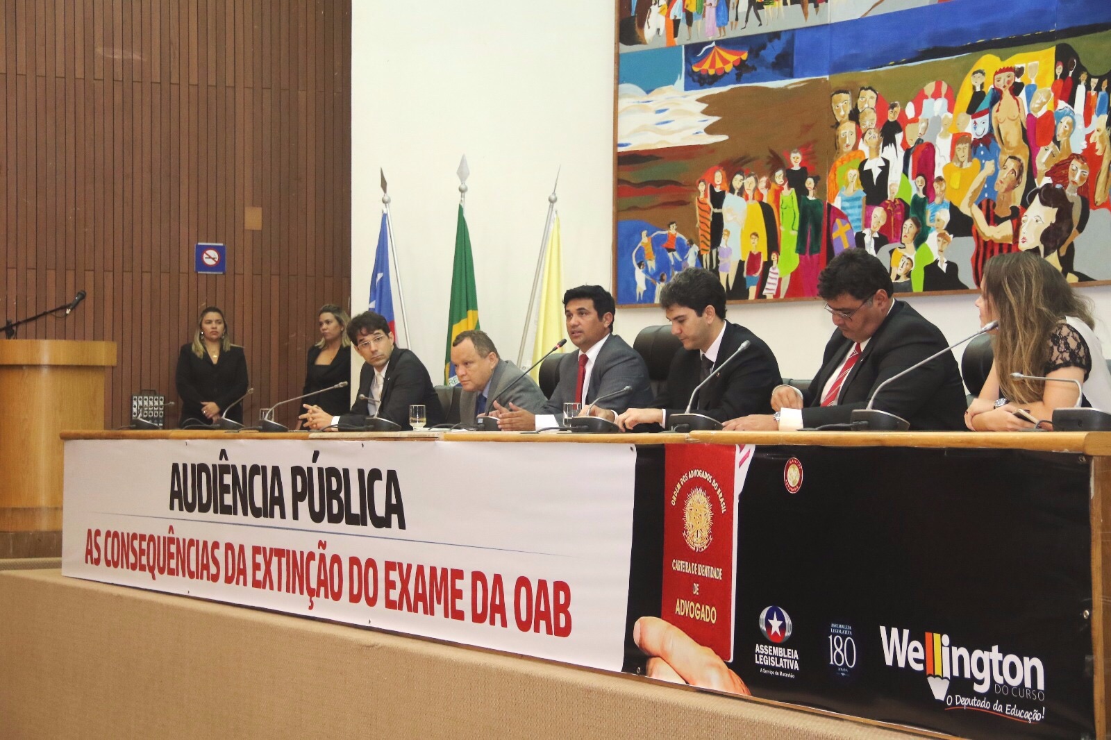 Deputado Wellington do Curso defende a manutenção da prova da OAB