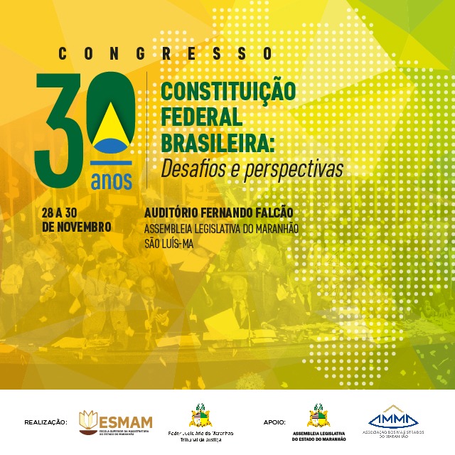 Congresso sobre os 30 anos da Constituição reunirá especialistas em Direito na Assembleia 