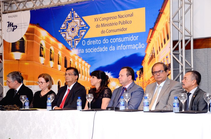 Presidente participa da abertura do XV Congresso Nacional do Ministério Público do Consumidor