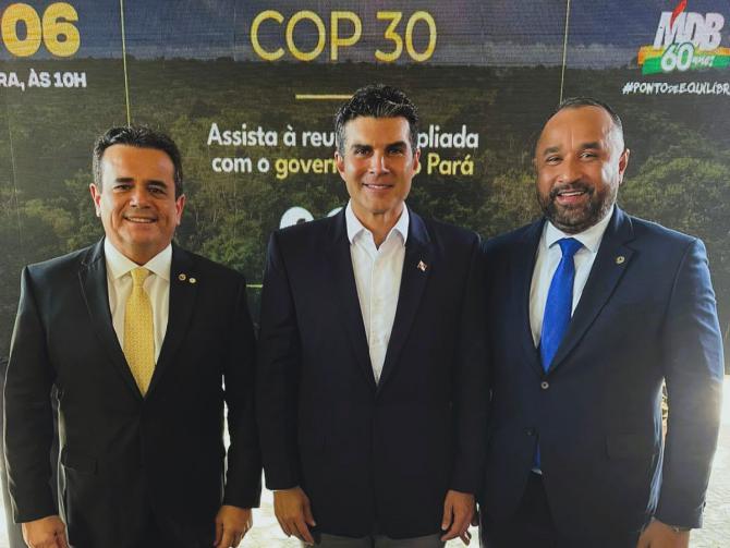 Roberto Costa participa da Executiva Nacional do MDB para tratar sobre a COP 30