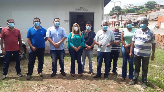 Vinicius Louro visita instalações da Regional de Saúde de Pedreiras