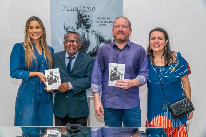 Com resgate histórico, livro “Othelino: um herói da imprensa livre” é lançado em São Luís