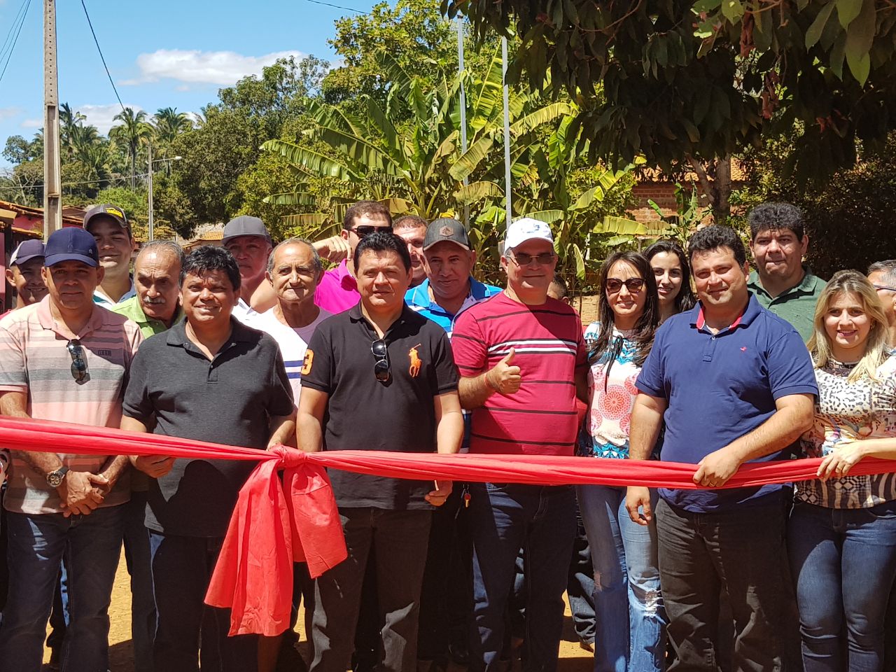 Deputado Rigo Teles prestigia inauguração de obras no município de Mirador