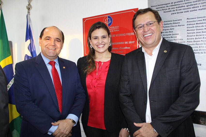 Stenio Rezende participa da inauguração das sedes da Promotoria de Vitorino Freire e Olho D´água das Cunhãs