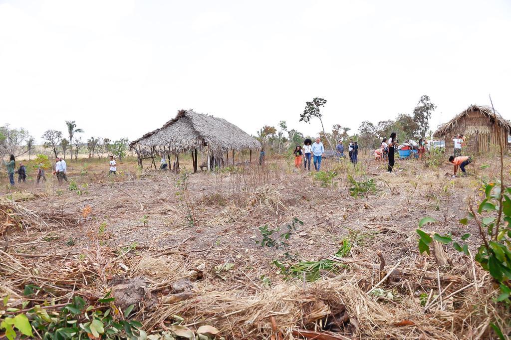 Área com conflitos agrários no município de Cantanhede, onde também há relatos de ocorrências de crimes ambientais