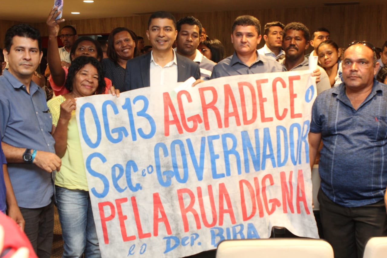 Bira do Pindaré participa da assinatura de novos contratos do “Mutirão Rua Digna”